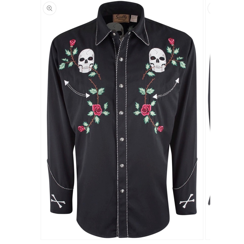 Scully Scull Western Shirt
